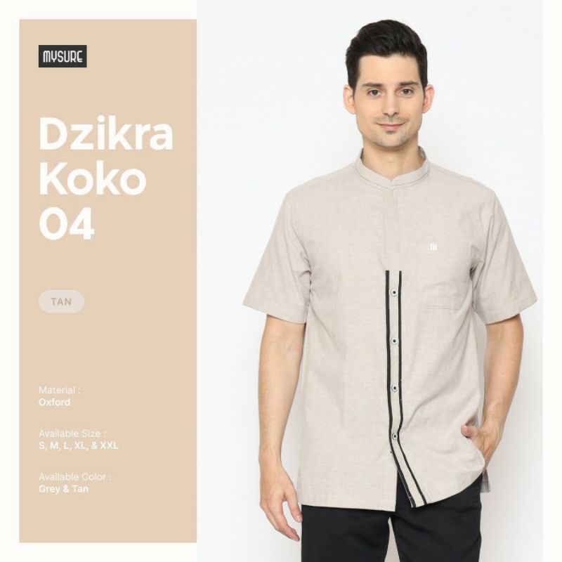 Baju koko pria dzikra koko 04 ORI by mysure