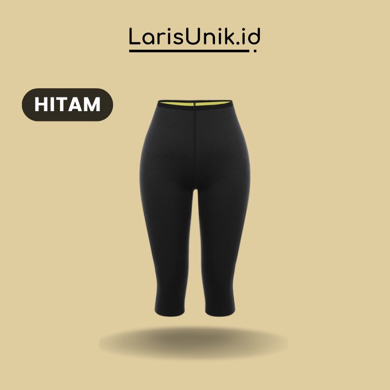 Celana Senam Korset Wanita Pakaian Olahraga Gym Fitness Korset Pelangsing Perut Hot Shaper Pants