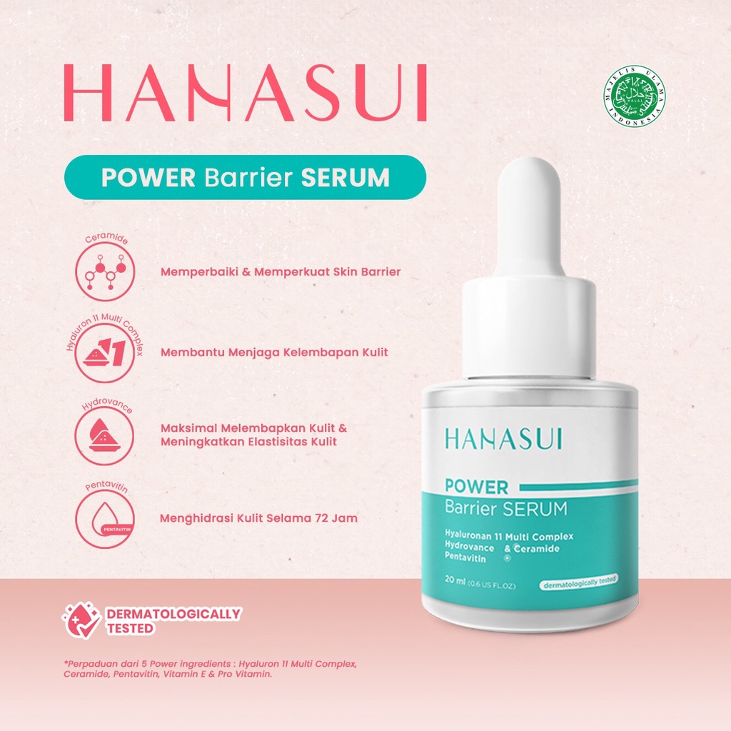 Paket Hanasui Power Serum/Serum wajah/Hanasui