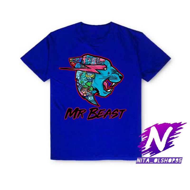 BAJU ANAK MR BEAST KAOS ANAK MR BEAST MRBEAST