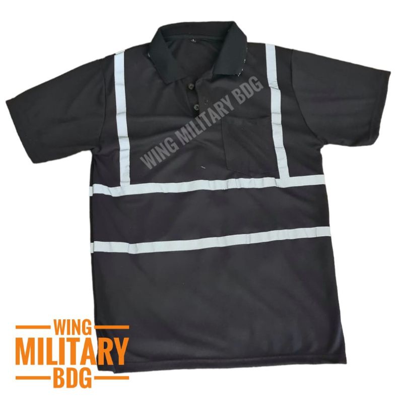 Polo shirt safety scotlight