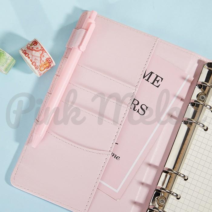 

A5 A6 6 Ring File Binder Notebook Journal Planner BONUS Isi 80 Lembar
