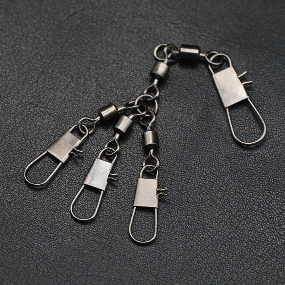Top 10pcs Konektor Snap Pancing Dengan Pin New Stainless Steel Tahan Lama Heavy Duty Ball