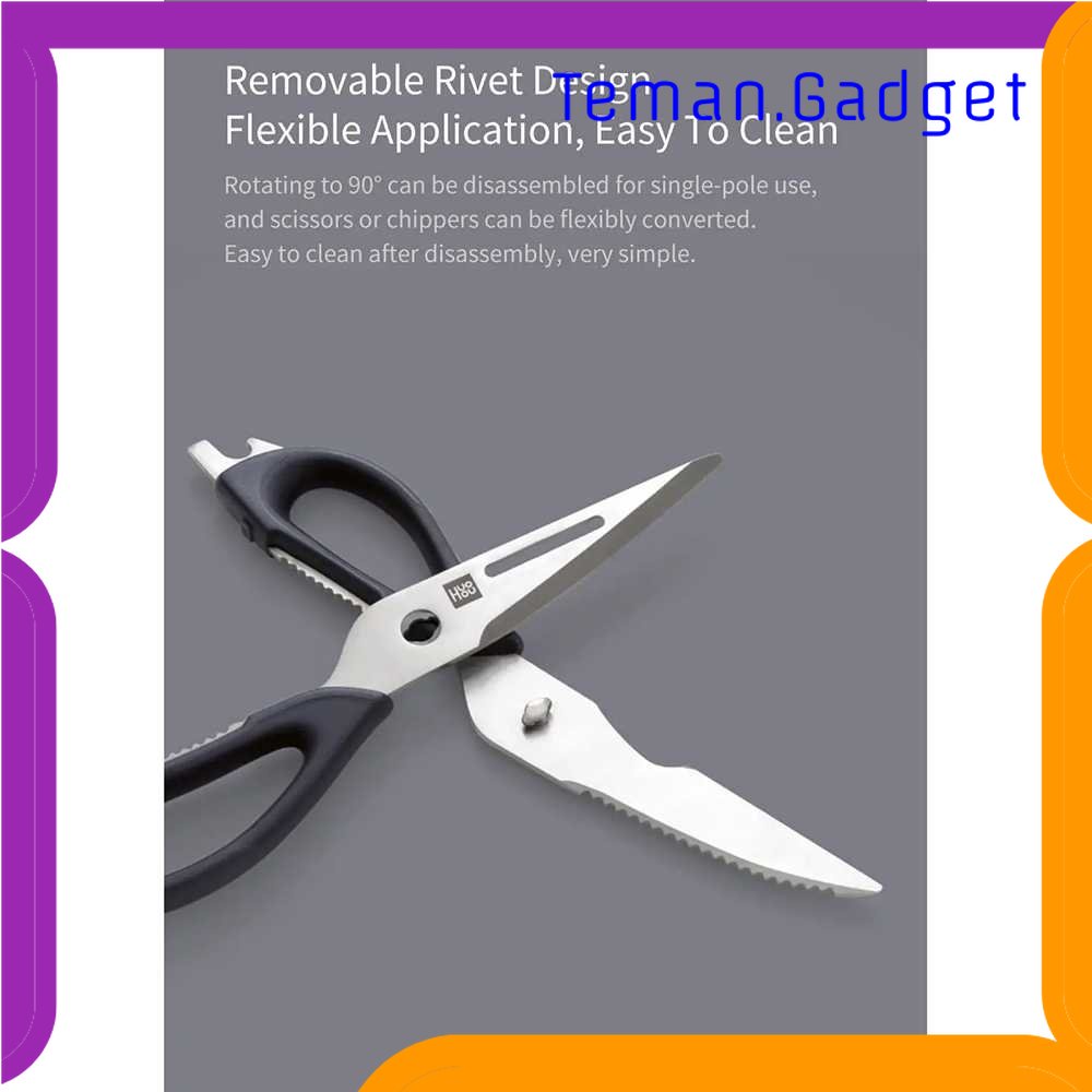 TD - DPR Huohou Gunting Dapur Multifunctional Detachable Scissors - HU0062