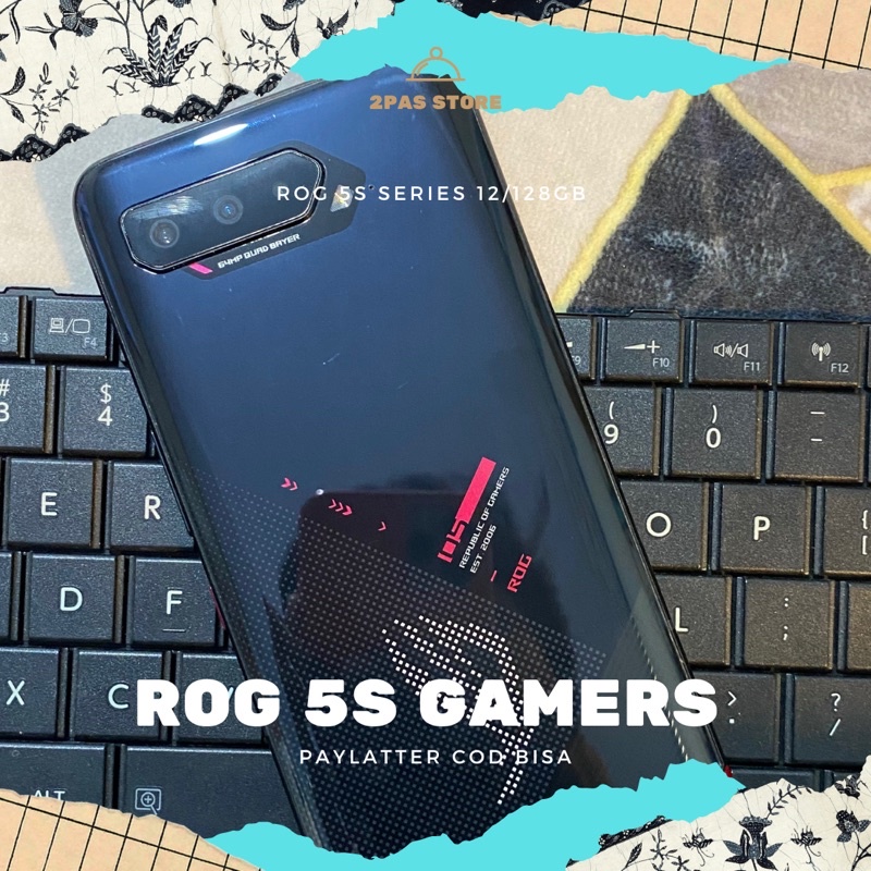 Asus ROG Phone 5s Series [Ram 8+128gb] Second original berkualitas