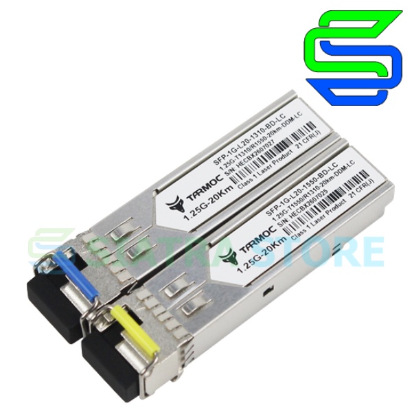 SFP 1G BIDI 20KM l Singlemode LC Mikrobits, Mikrotik, Cisco Compatible