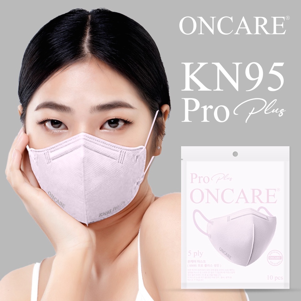 Masker Kn95 Pro Plus Warna Warni OnCare 5 ply Isi 10 Pcs