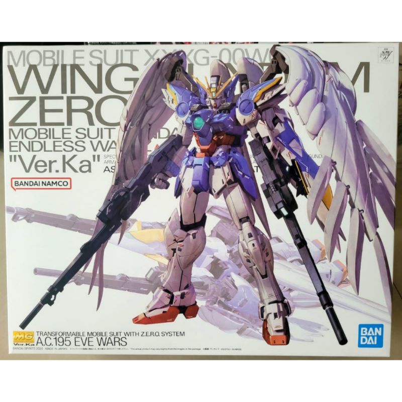 Gundam MG 1/100 Wing Zero Gundam Ver Ka Ew Custom Bandai