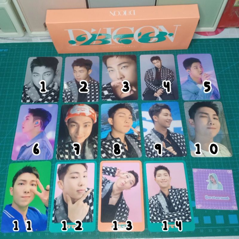 [ NAMJOON / RM ] SHARING BTS DICON 102 / BTS DICON MINI / RM JIN SUGA J-HOPE JIMIN V JUNGKOOK