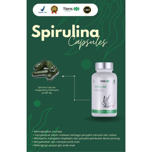 MASKER SPIRULINA by TIENS SYARIAH