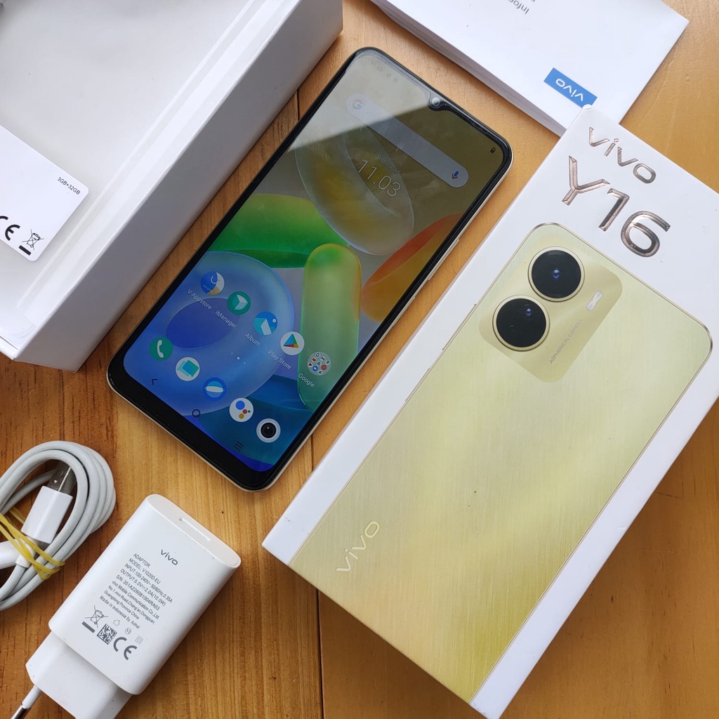 VIVO Y16 SECOND 4/32GB & 4/128GB HANDPHONE SECOND HP SEKEN HP BEKAS HP MURAH