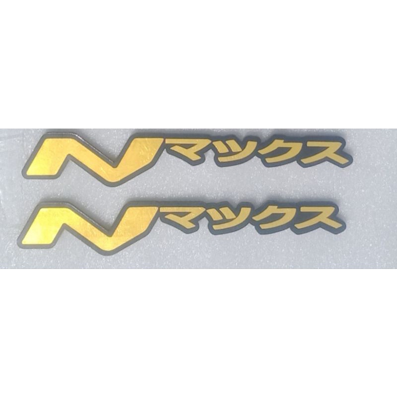 Emblem Nmax new color (sepasang)