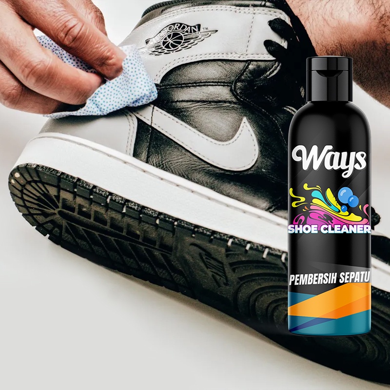 WAYS Shoe Cleaner Cairan Pembersih Sepatu / Shoes Care Cleaner - 100ml