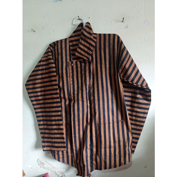 Baju Pria Surjan Lurik Premium Katun Primisma Dewasa