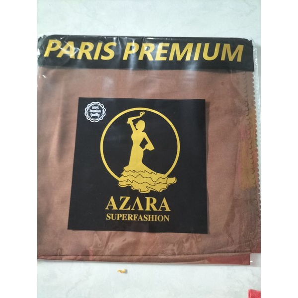 hijab segi empat Paris premium logo Az-zahra,hijab Paris lasercut,hijab segi empat