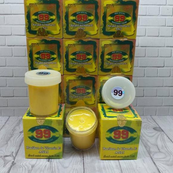 Promo CREAM NATURAL 99 DUS SIANG / Natural 99 + Vitamin E Asli Siang Lusinan 12 Pcs ホ