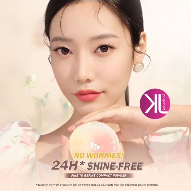 BNB barenbliss Korean Bloomatte Fine to Refine Compact Powder Bedak Padat