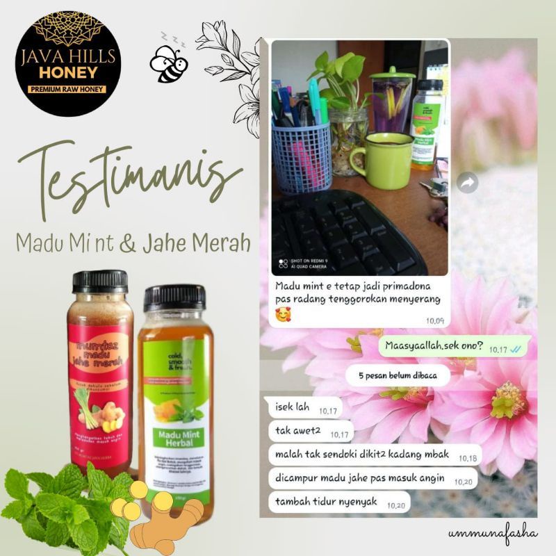 

MADU JAHE MERAH MUMTAZZ 350 GRAM