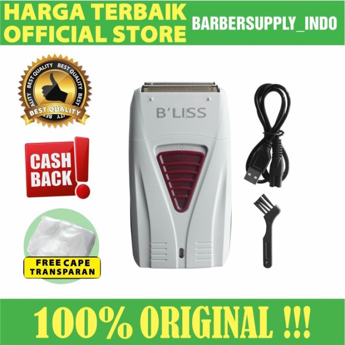 Alat Cukur Kumis Jenggot 4D SHAVER B LISS ORIGINAL