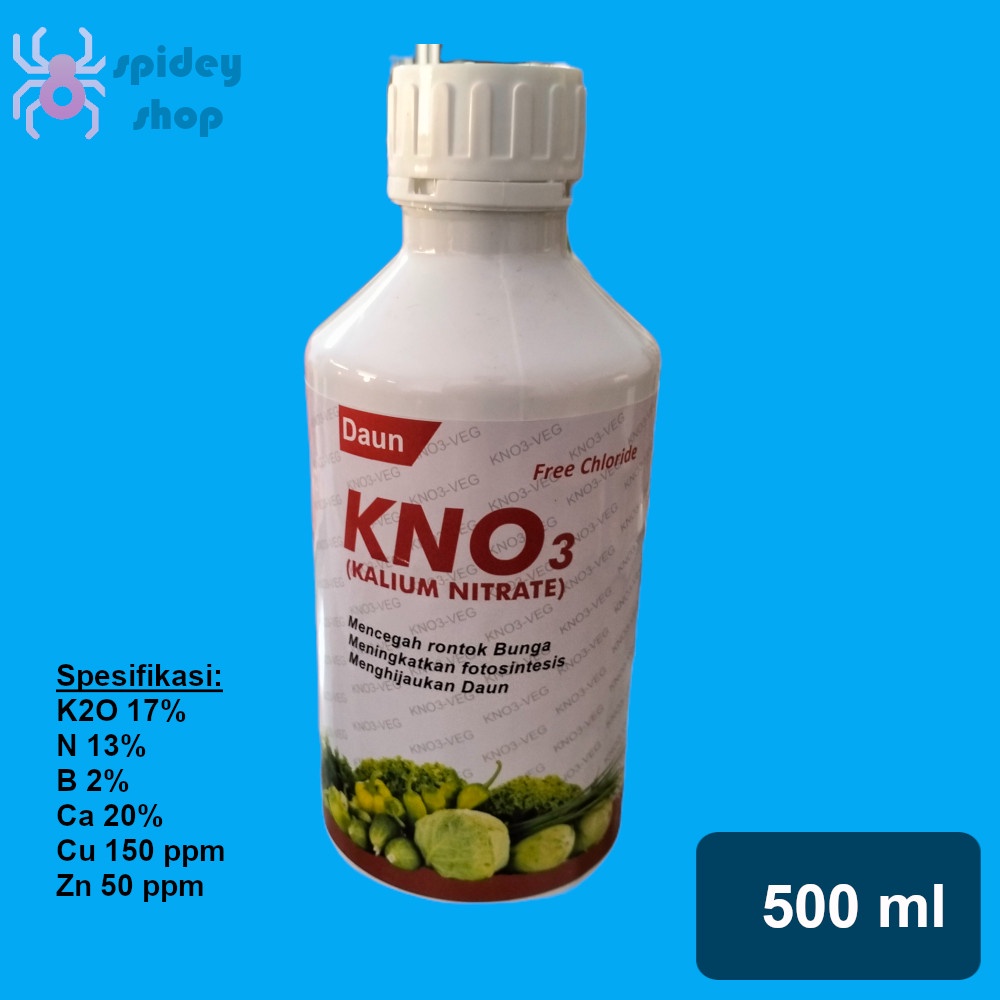 Pupuk KNO3 Merah 500 ml Pupuk KNO3 Vegetatif  Bebas Chlor