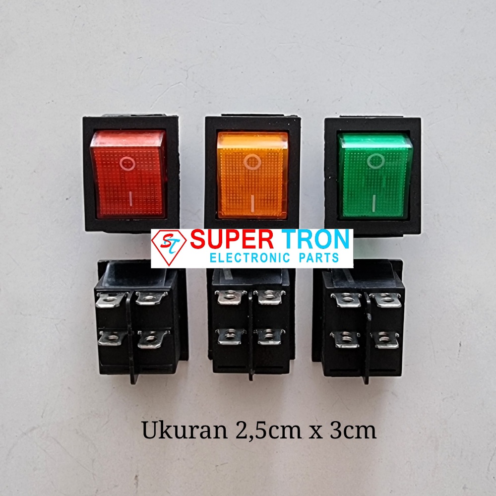 Saklar Switch On Off 4pin Lampu Besar