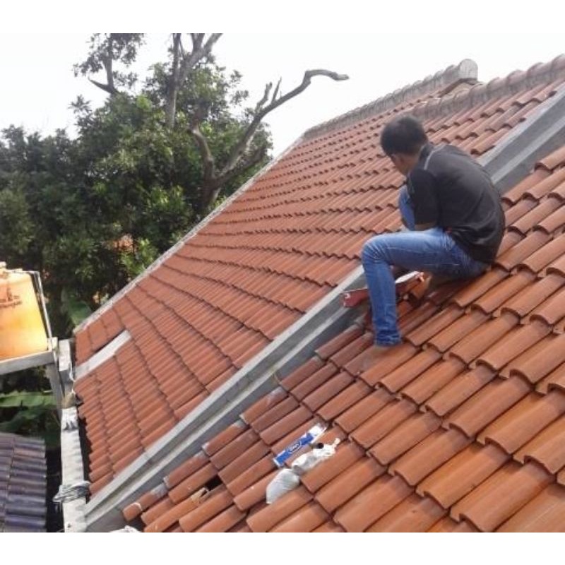 Lem Transparan Pelapis Anti Bocor beton dinding Extra kuat dan Cepat kering 1Kg - Golden Horse