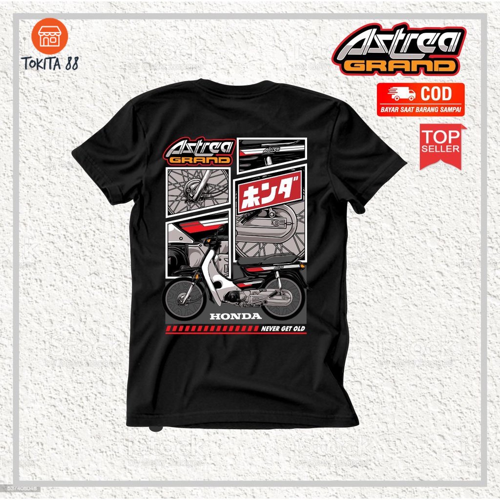 KAOS PRIA ASTREA GRAND ORIGINAL DISTRO - KAOS DISTRO ASTREA GRAND TERBARU - KAOS DISTRO ORIGINAL