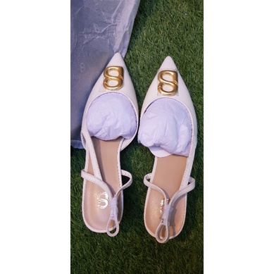 Kylie Mid Heels Buttonscarves As Is