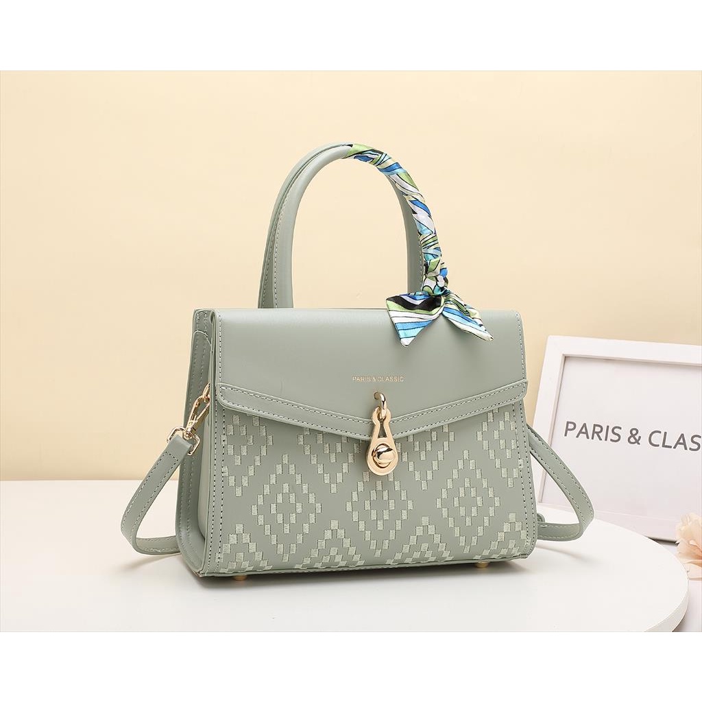 Paris Classic Tas Wanita Fashion Import Branded Original Handbag Wanita Tas Kerja Tas Jinjing Wanita [PC1022]