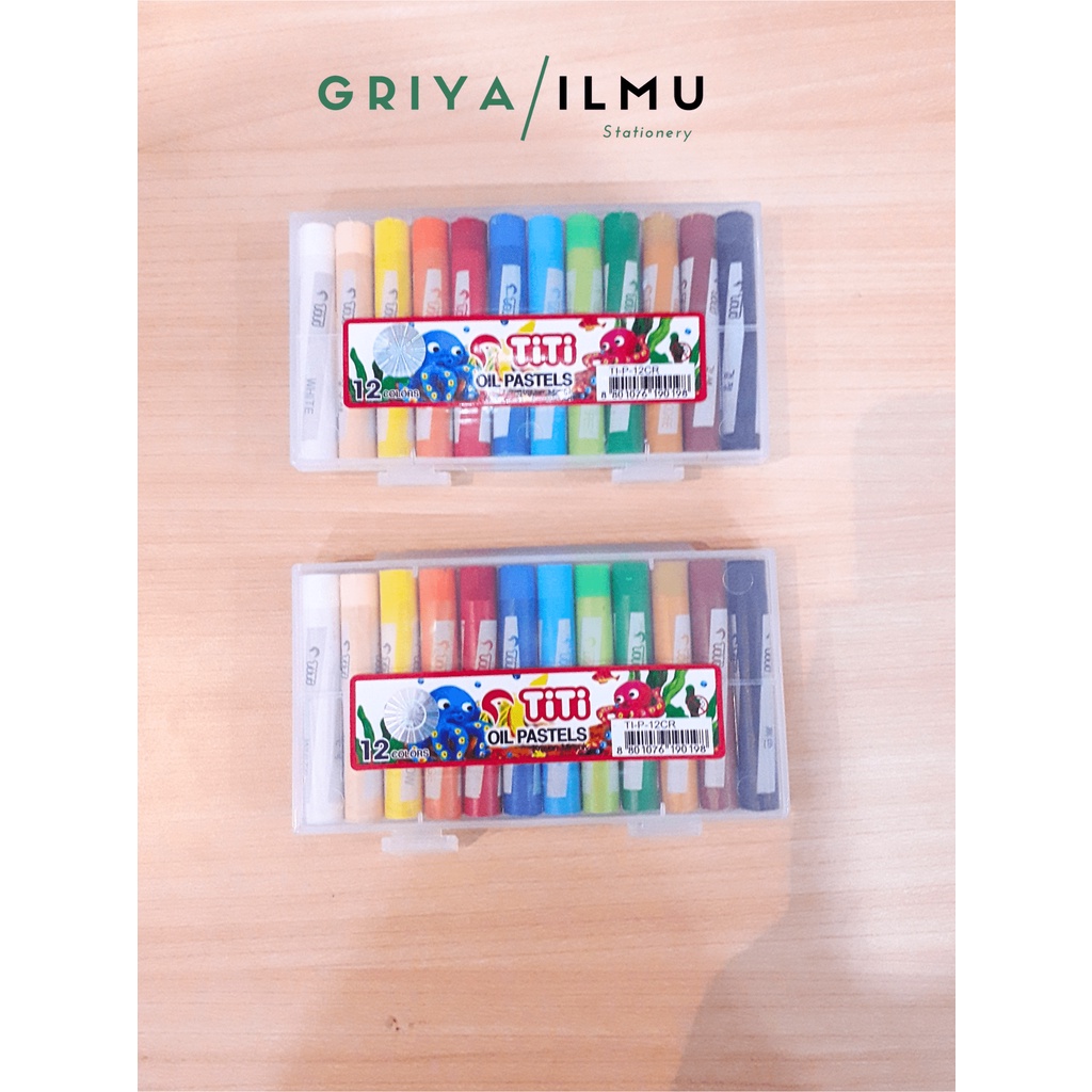 

Oil Pastel/Krayon TITI 12 Warna Mini (026040)