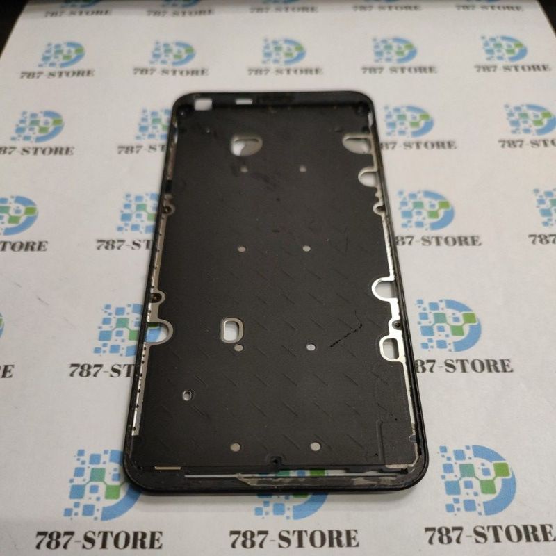 FRAME LCD LG Q6 M700DSK BLACK ORIGINAL BEKAS