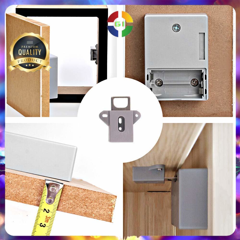 Kunci Lemari Sensor RFID Keyless Cabinet Door Lock No Color
