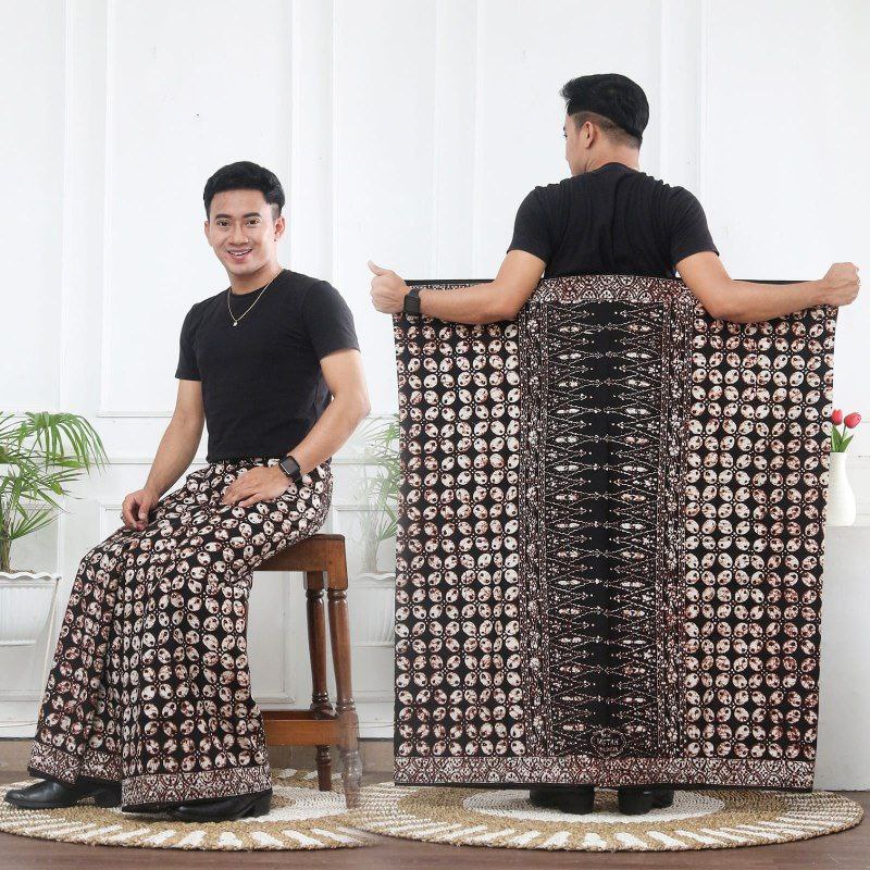 MIFTAH SARUNG BATIK PRIA SARUNG BATIK PEKALONGAN SARUNG SARUNG BATIK WAYANG CAP BUKAN SARUNG MAHDA