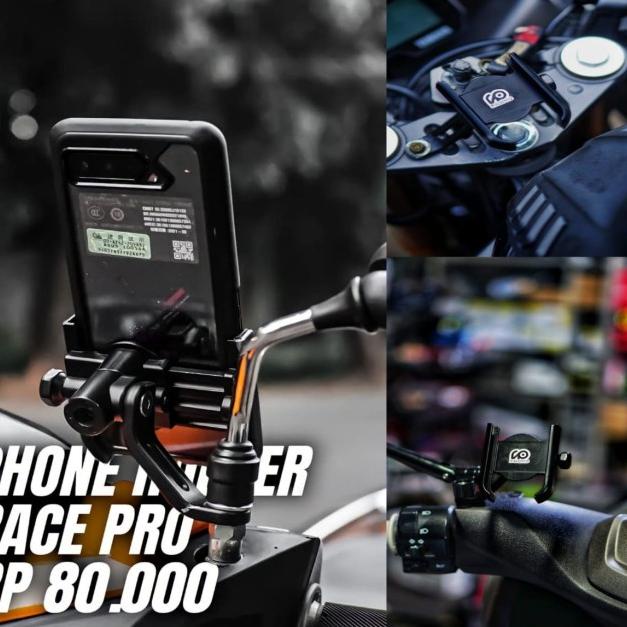 HOLDER HANDPHONE PHONE HOLDER DUDUKAN HANDPHONE SEPEDA MOTOR HOLDER HP