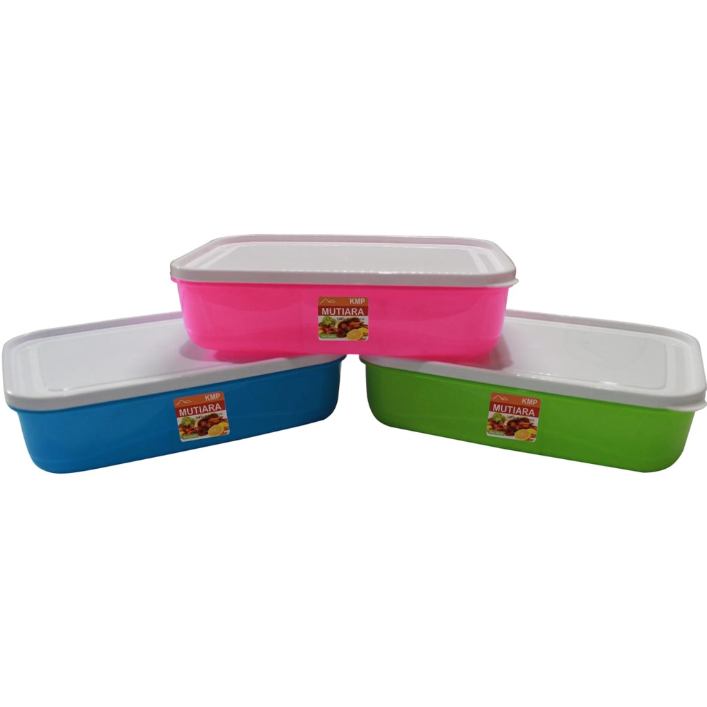 Lunch Box Sekat / Kotak Makan Plastik - KMP LB 900