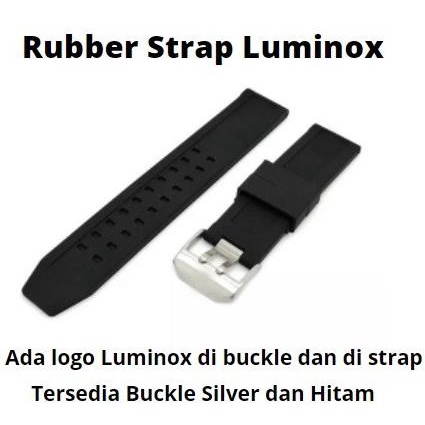 Tali Jam Luminox Rubber Strap Luminox 3050 3080 3150 8800