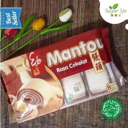 

Edo Mantou Cokelat 320 Gram Isi 8 Pcs Fresh Frozen Bakpau Coklat HALAL