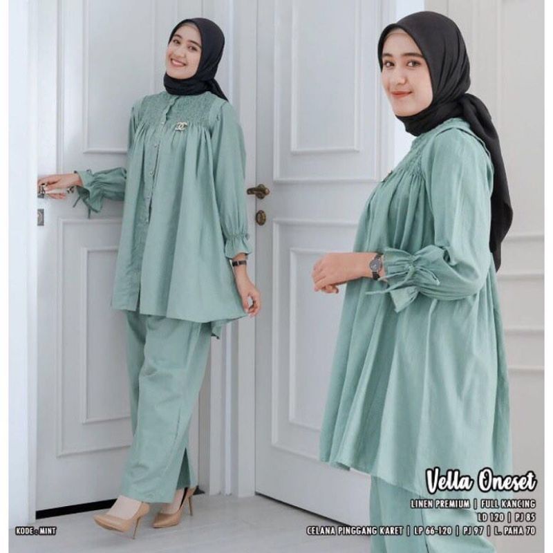 T &amp; M Fashion~Setelan Baju Wanita Celana &amp; Atasan Premium OOTD Baju Setcel Terbaru Viral Kekinian cantik Trend Terbaru 2023