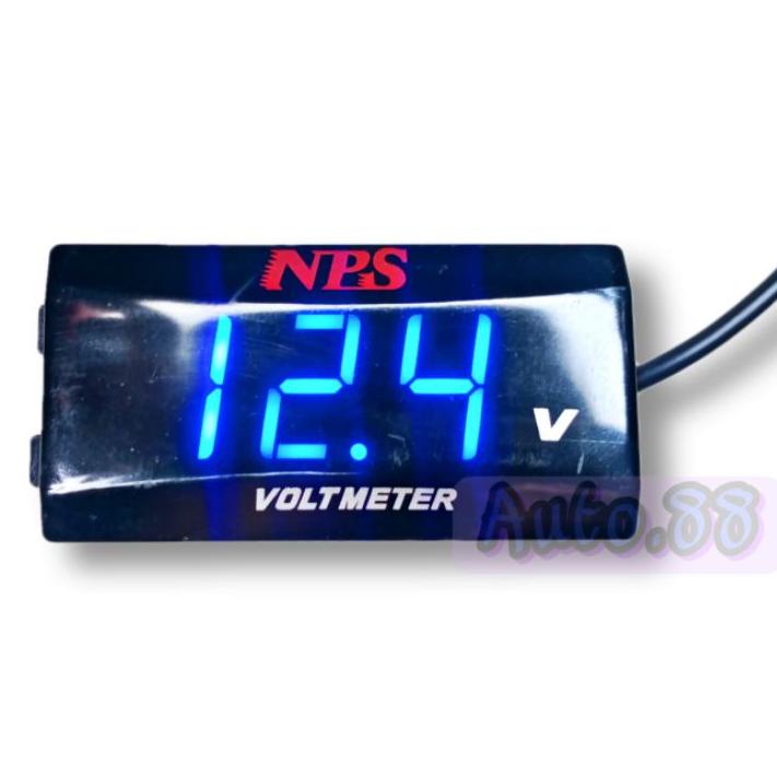 Harga Heboh Voltmeter Aki/Alat Pengukur Voltase Aki Rizoma Universal. ❀wgiღ