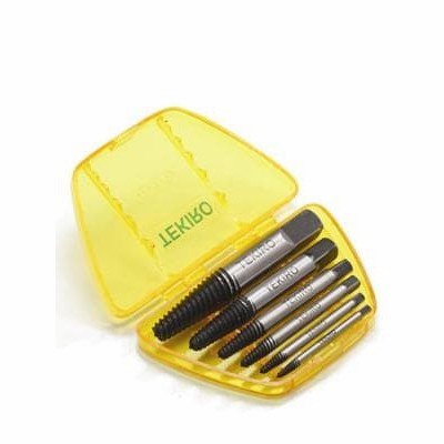 TEKIRO SCREW EXTRACTOR SET 6 PCS Tekiro TAP BALIK SET 6 PCS SD-EX0926