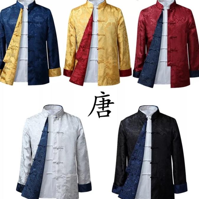 PROMO MURAH Cheongsam Pria Model Bolak Balik