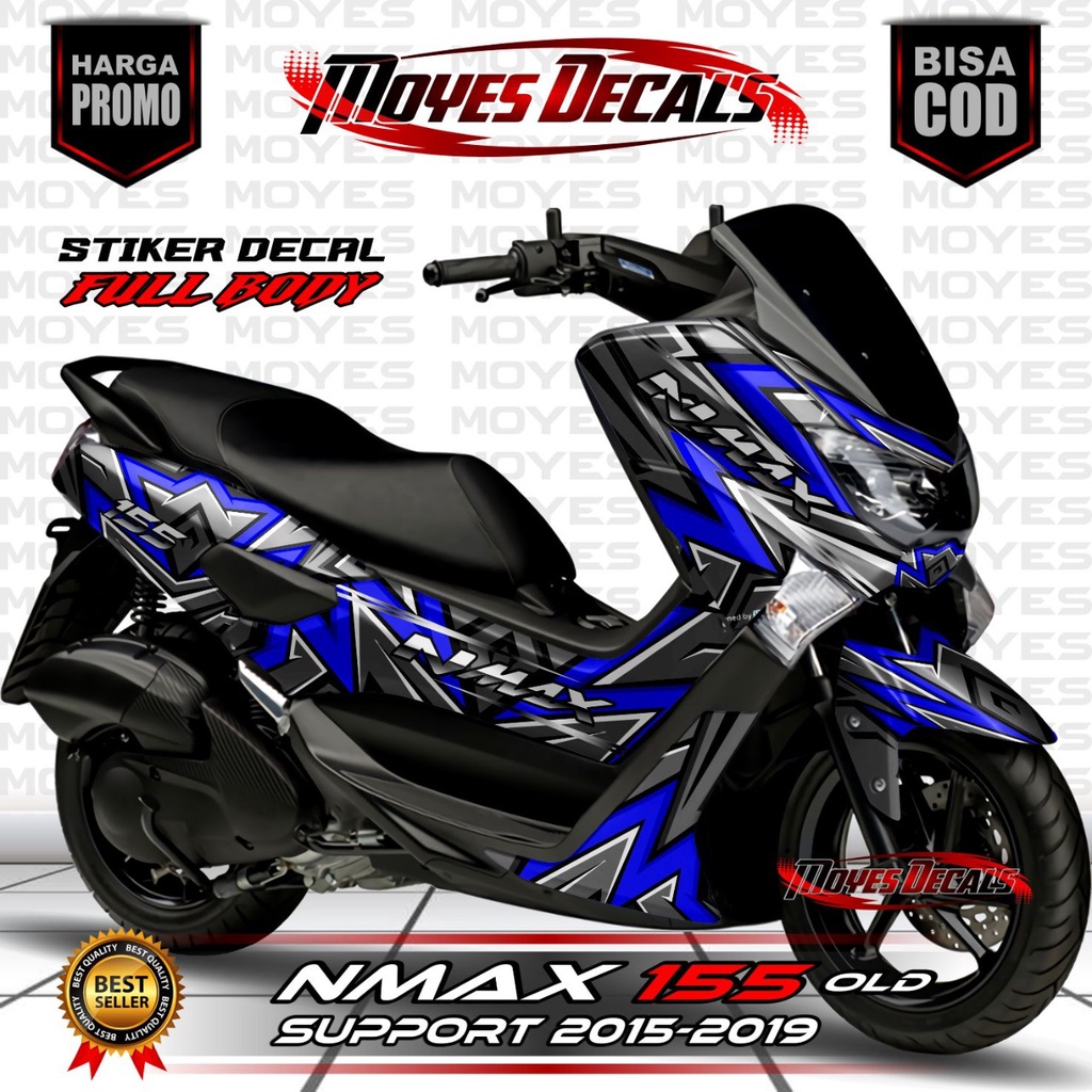 decal nmax 155 old stiker full body variasi motor nmax 155 old decal nmax 155 sticker fullbody nmax 