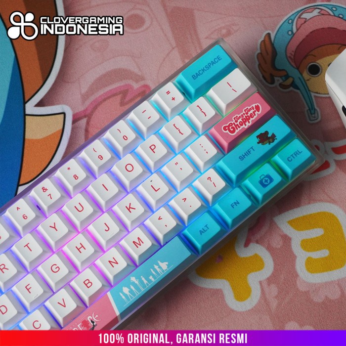 Keycaps One Piece Chopper Edition PBT Dye Sub - Mechanical Keyboard