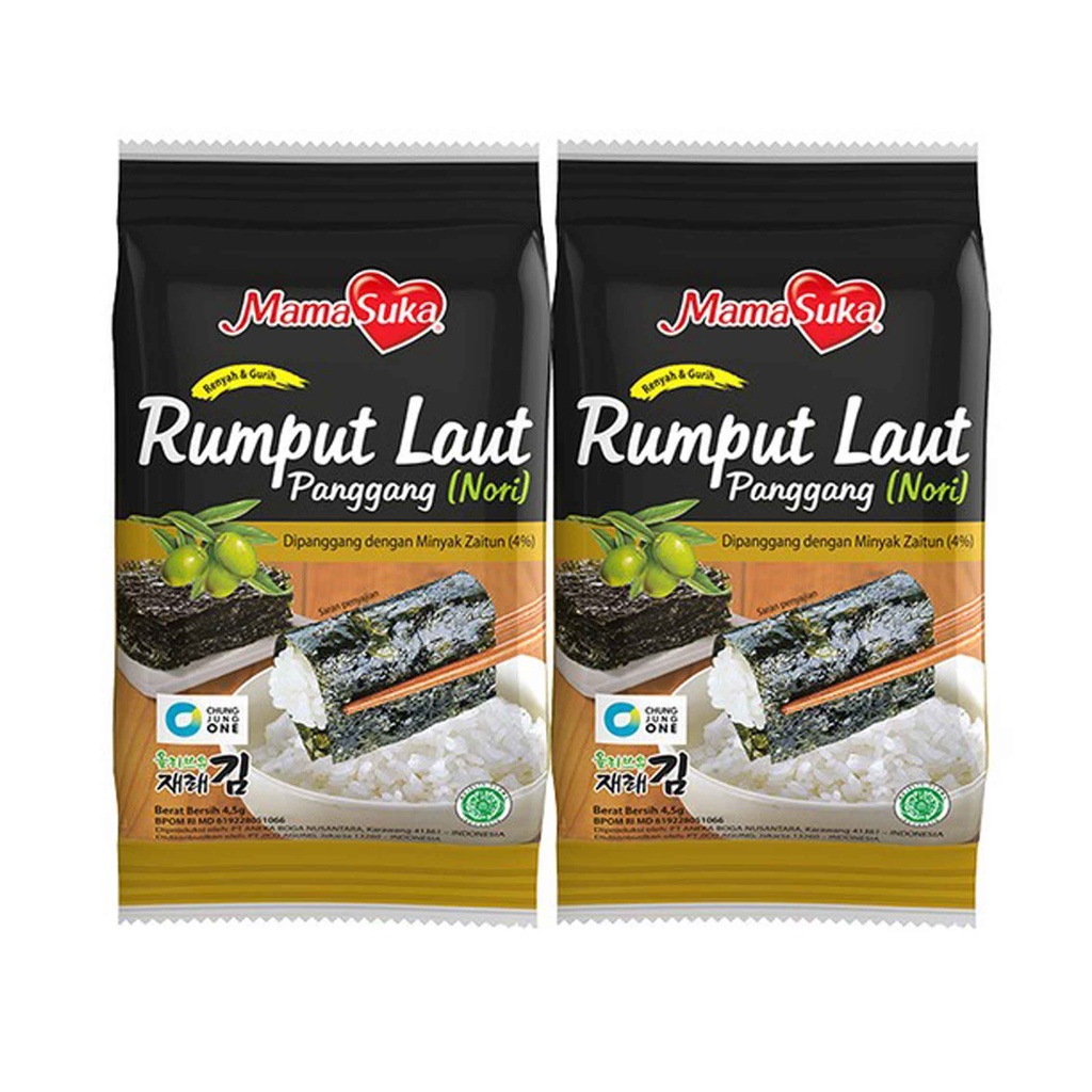 MAMA SUKA RUMPUT LAUT 4 VARIAN RASA 4,5g