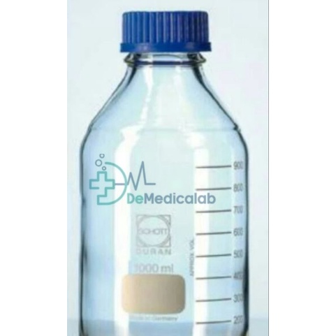 Botol Lab 1000 Ml Laboratorium / Laboratory Bottle Duran / Botol Sampel