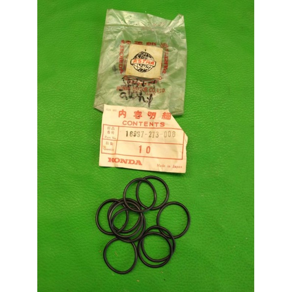oring gasket kran bensin bagian bawah honda CB100 CB125 Twin original japan