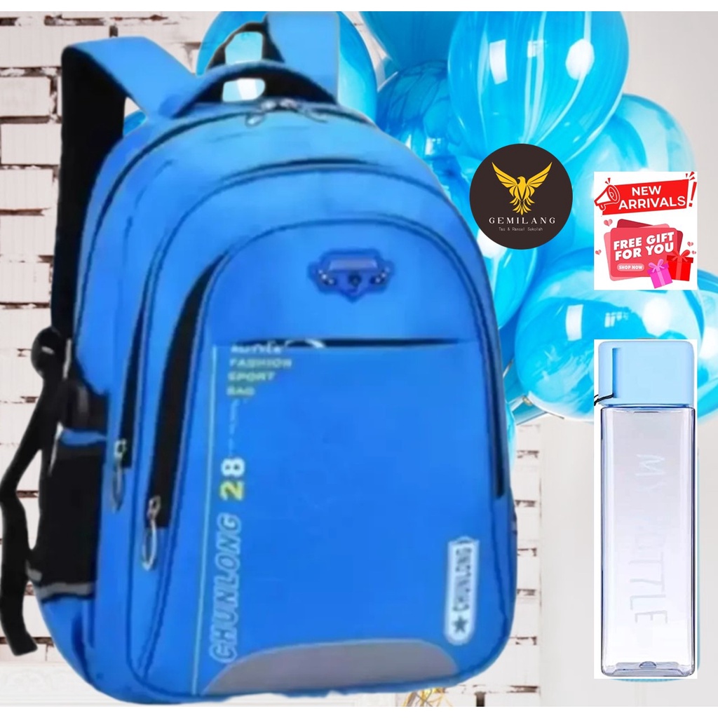 GEMILANG [DISCOUNT] TAS SEKOLAH BAHAN TEBAL ANAK COWO/TAS RANSEL ANAK PRIA BERKUALITAS 2023/TAS RANS