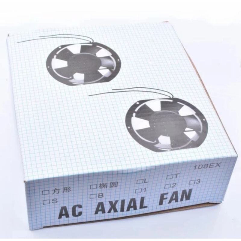 Fan Cooling Coomonwelth 15cm FB-108-EX-S1-B-38W ( oval )