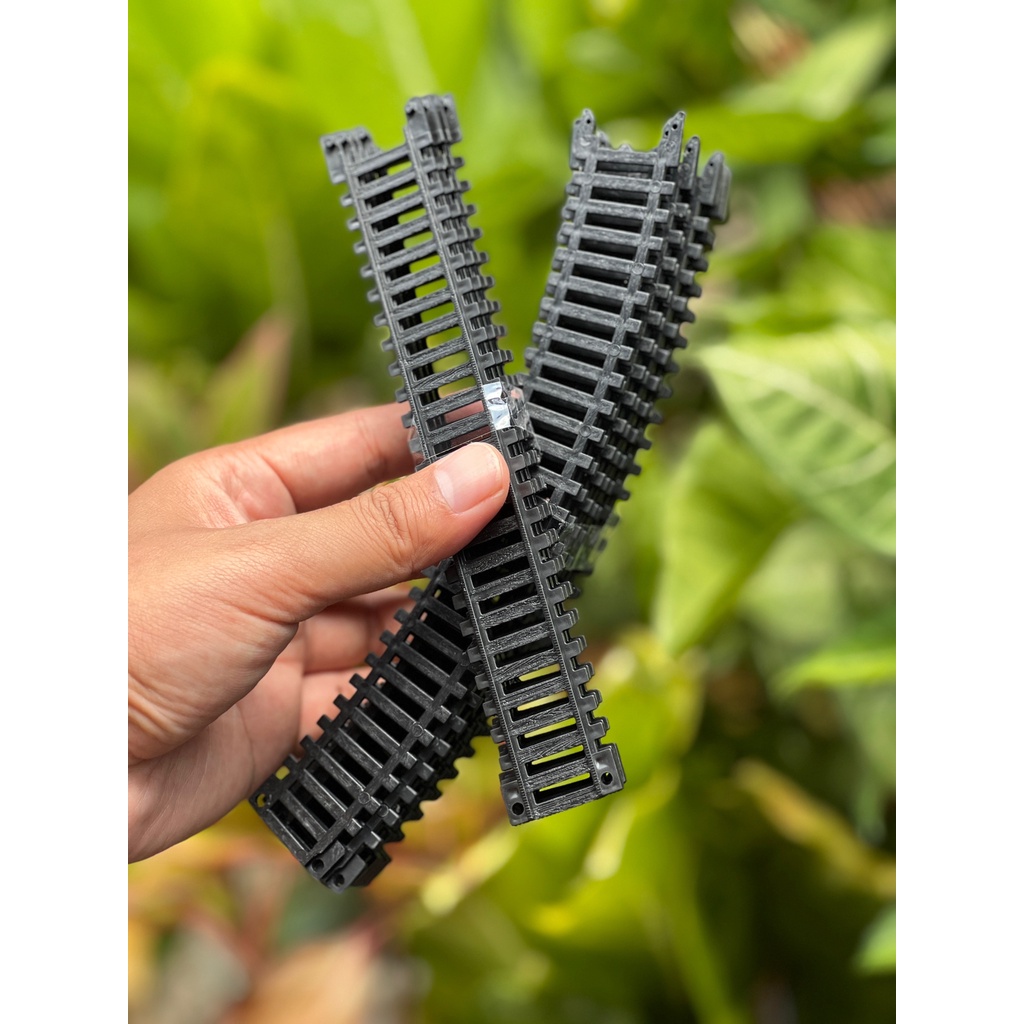 Paket Rel Mainan Kereta Api Original Railking 14 Pcs | Mainan Kereta Api Indonesia - Hunting Mainan