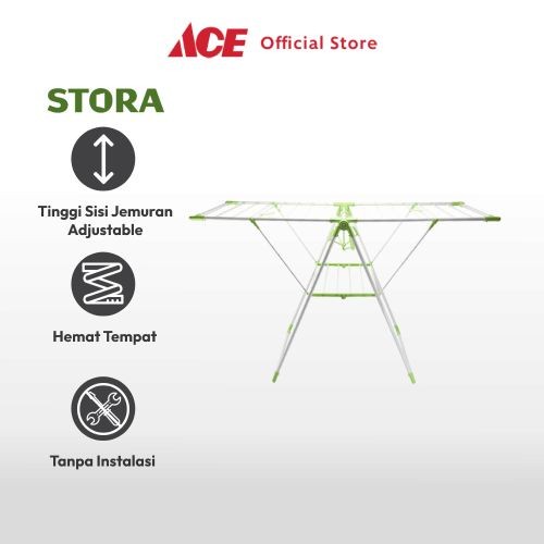 Jemuran Ace - Stora Jemuran Pakaian Outdoor Lipat